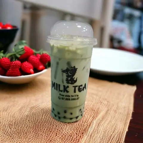 Hình ảnh Trà sữa bạc hà