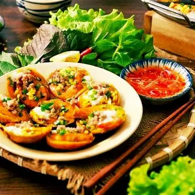 Hình ảnh 10 bánh khọt thịt