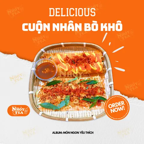 Hình ảnh Cuộn Nhân Khô Bò