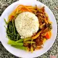 Hình ảnh Cơm nấm kho chay