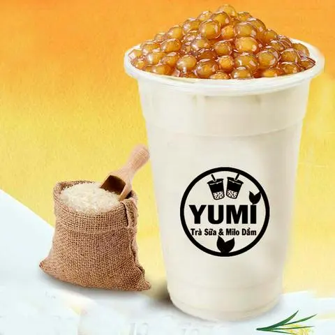 Hình ảnh Trà Sữa Gạo Rang (Size 700ml)