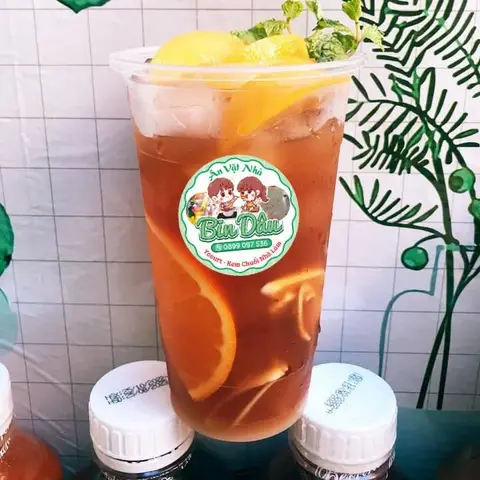 Hình ảnh Trà đào cam sả