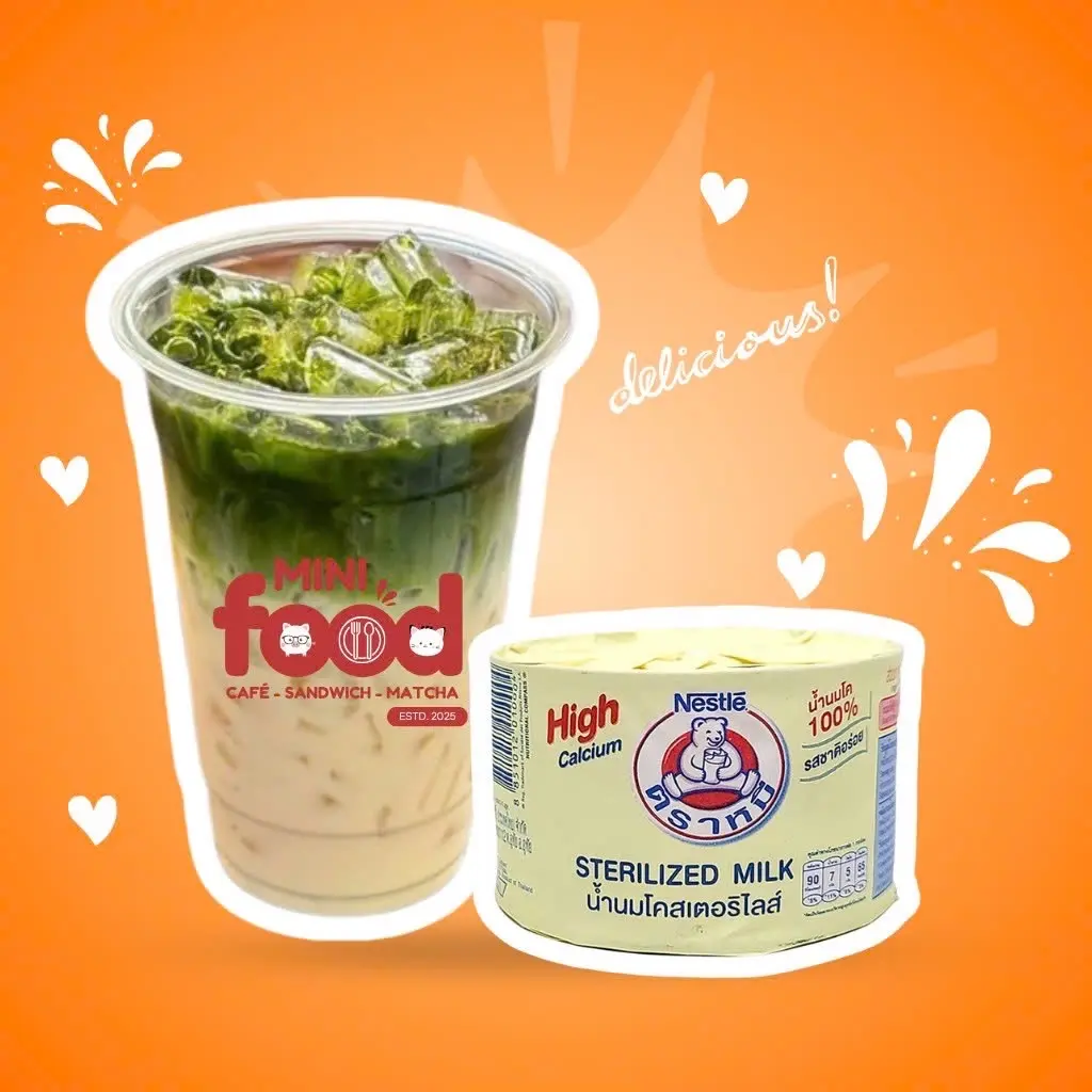 Hình ảnh Trà Thái Xanh sữa Gấu (L)