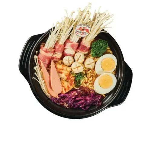 Hình ảnh Mỳ Kim Chi Bò Mỹ Cuốn nấm Trứng