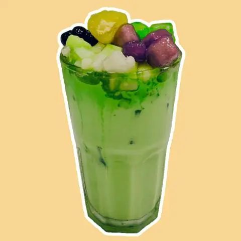Hình ảnh Sâm dứa sữa full topping