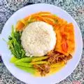 Hình ảnh Cơm đậu hủ sốt cà