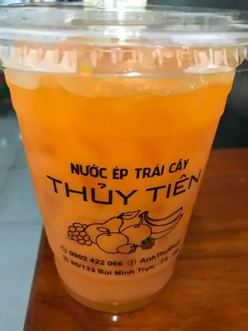 Hình ảnh Nước Ép cam cà rốt ly lớn 