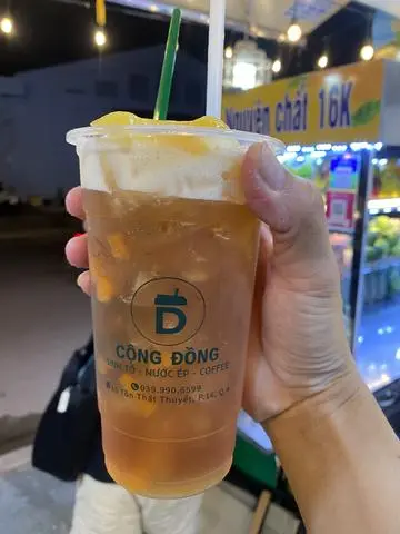 Hình ảnh Trà Đào ly 700ml