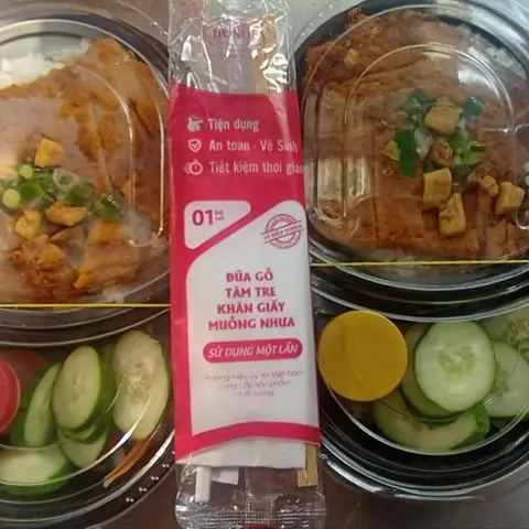 Hình ảnh Cơm Tấm Sườn + Bì + Chả 