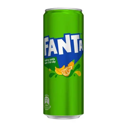 Hình ảnh Fanta vị trái cây - kèm tẩy đá