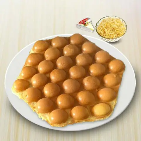 Hình ảnh Bánh Trứng Phô Mai Chà Bông