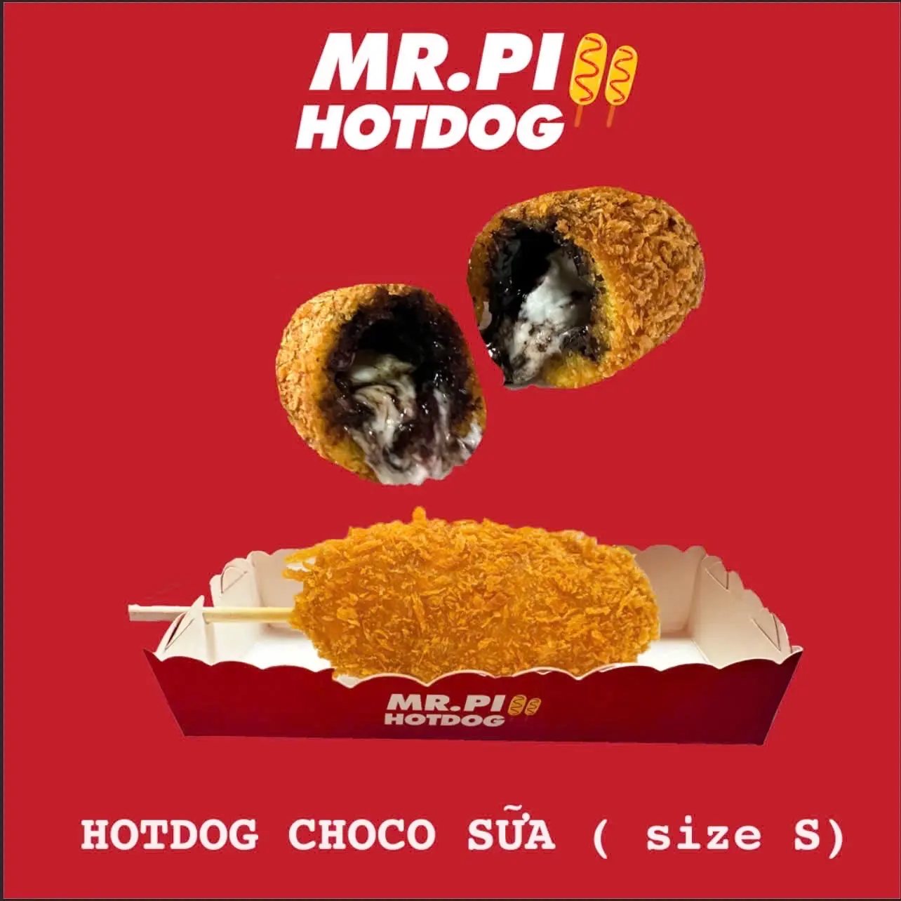 Hình ảnh hotdog choco sữa(size s)