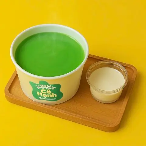 Hình ảnh Tàu hũ lá dứa
