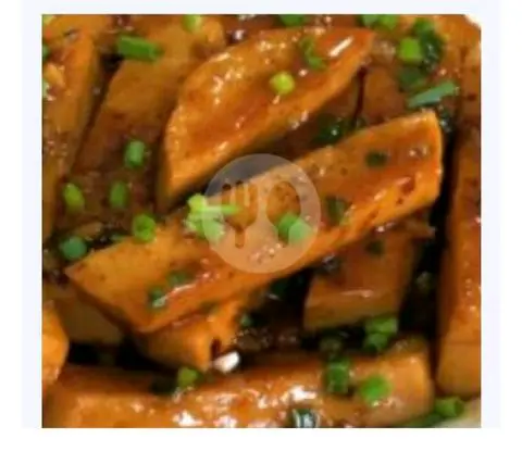 Hình ảnh Cơm chả lụa rim