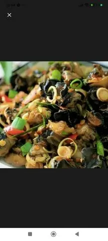 Hình ảnh Ốc Xào sả ớt 250 g ( chấm sốt thái)