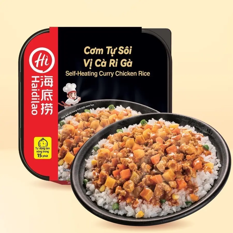 Hình ảnh Cơm Tự Sôi  Cà Ri Gà- tự nấu( hộp 175g)