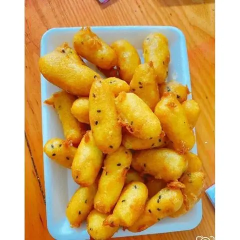 Hình ảnh Khoai Lang Kén Chiên Giòn (8 viên)