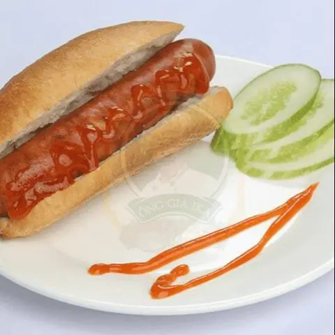 Hình ảnh Bánh mì xíu mại xúc xích