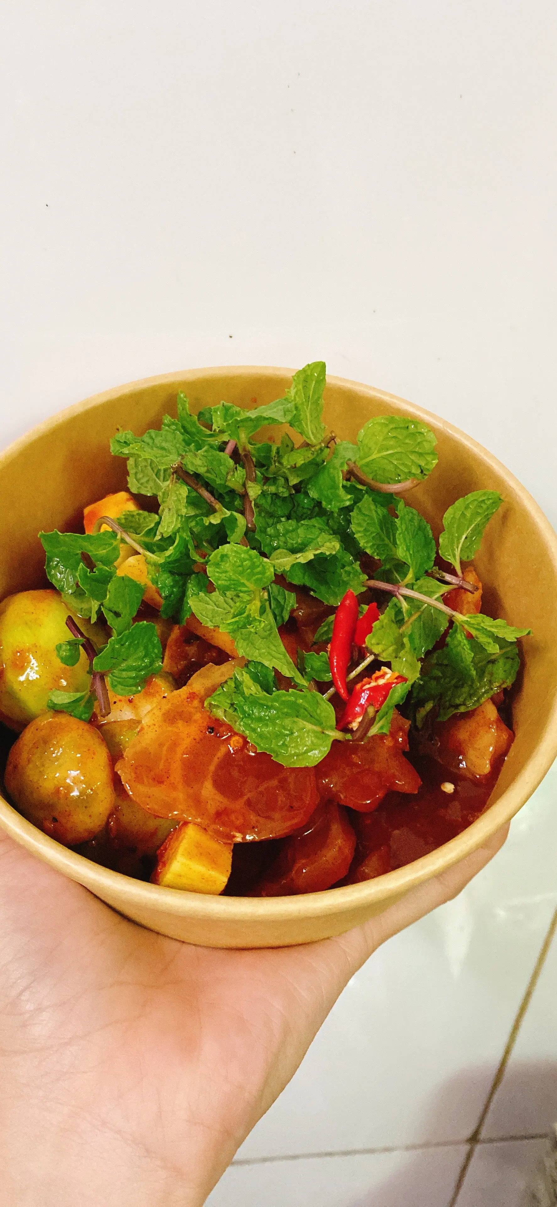 Hình ảnh Gân Bò Sốt Thái