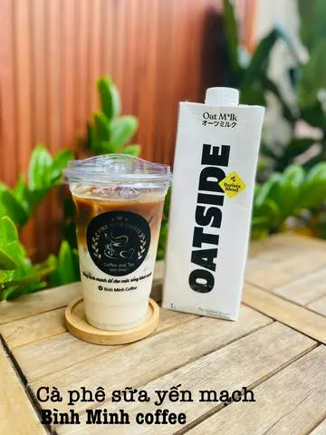 Hình ảnh Cà phê sữa yến mạch