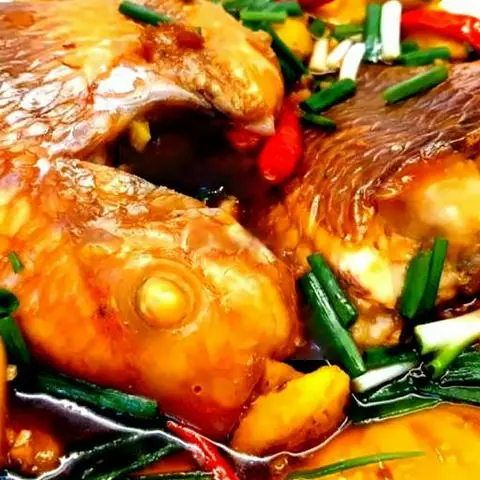 Hình ảnh Cá Diêu Hồng Kho