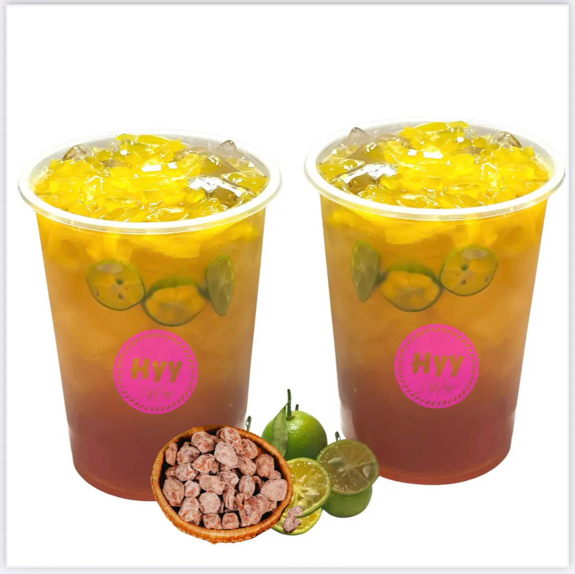 Hình ảnh Combo Tắc đào + Tắc xí muội 700ml