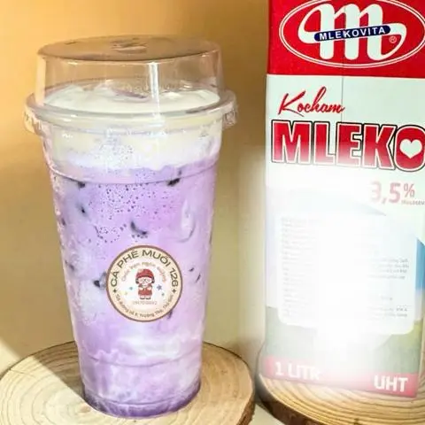 Hình ảnh Khoai Môn Latte Kem Muối - 700ml