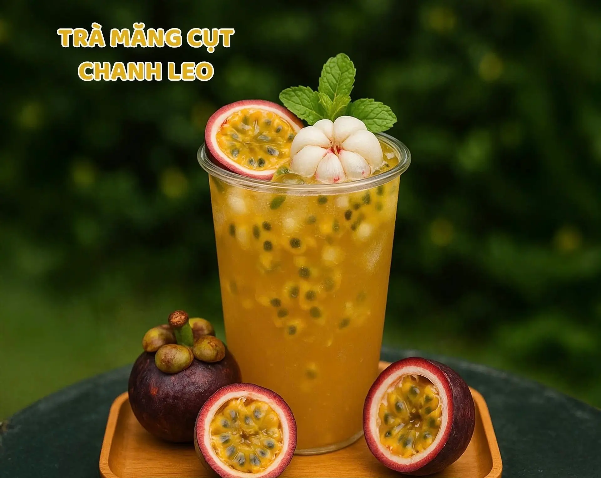 Hình ảnh Trà Măng Cụt Chanh Dây