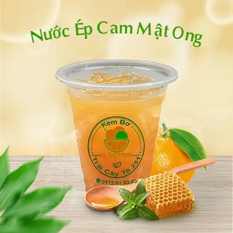Hình ảnh Nước Ép Cam Mật Ong
