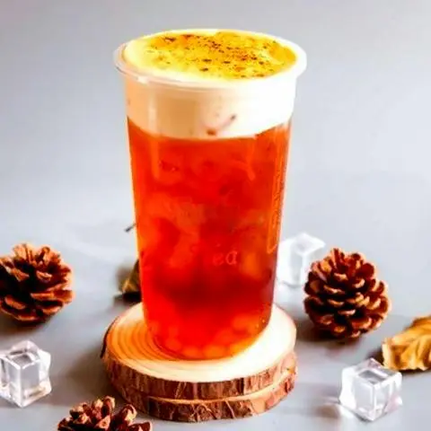 Hình ảnh Trà Lài Kem Trứng Nướng