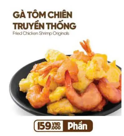 Hình ảnh Gà tôm chiên truyền thống