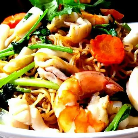 Hình ảnh Mì xào hải sản