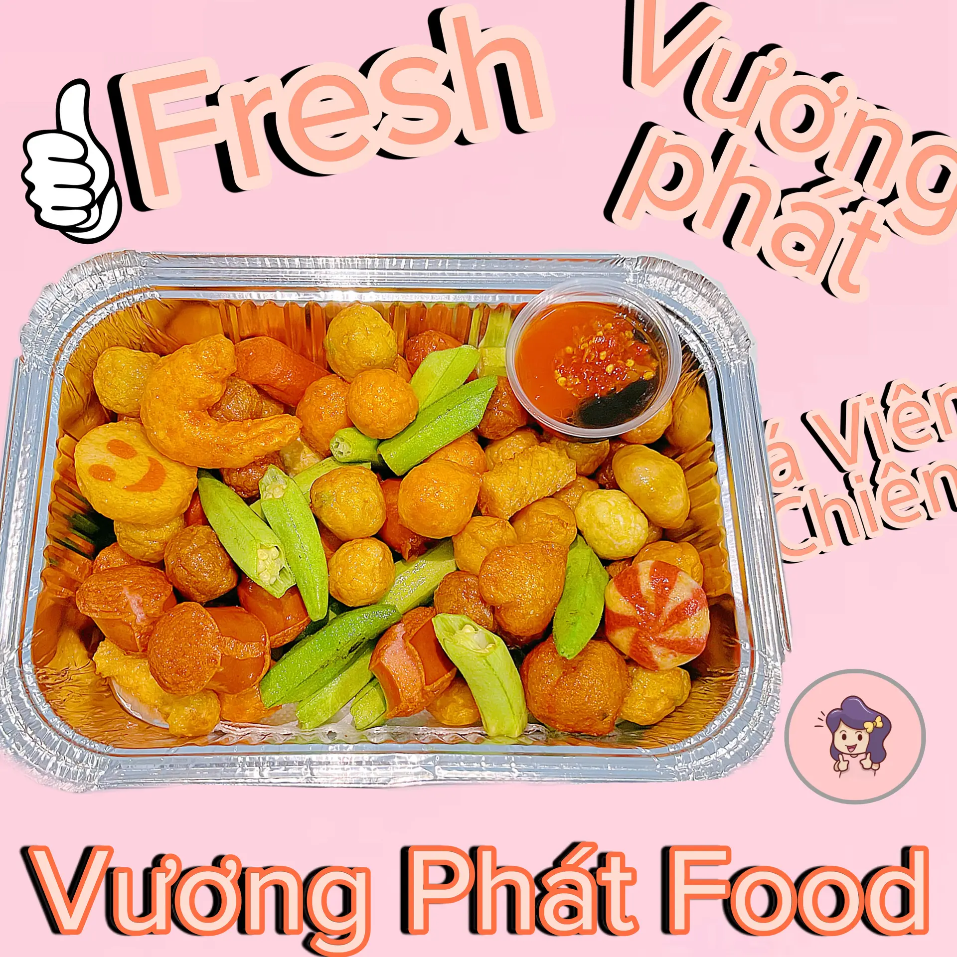 Hình ảnh Combo Cá Viên Chiên Phần - Lớn