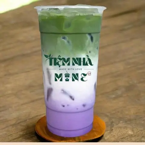 Hình ảnh Matcha Khoai Môn Latte