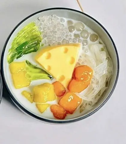 Hình ảnh Chè phô mai khoai dẻo