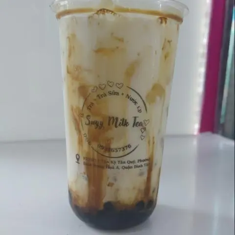 Hình ảnh Sữa Tươi Trân Châu Đường Đen
