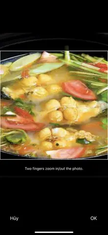 Hình ảnh canh chua cá lăng