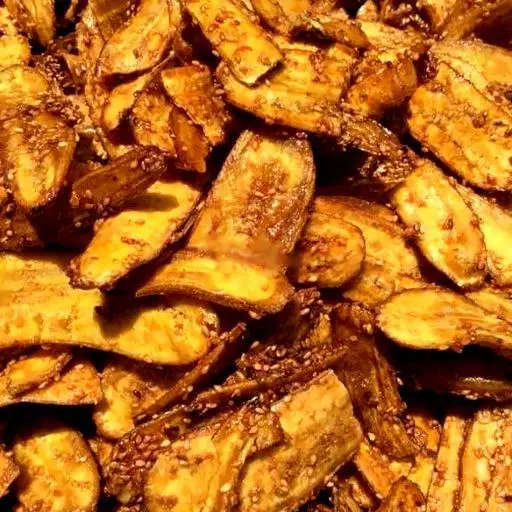 Hình ảnh Chuối Sấy Mè Gừng Giòn 200gr