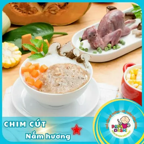 Hình ảnh Chim cút nấm hương