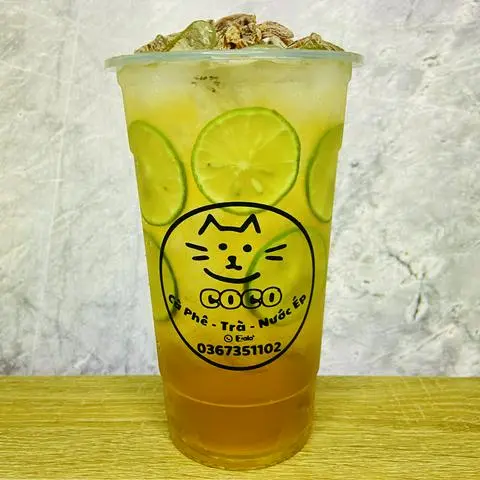 Hình ảnh Trà chanh xí muội ly 700ml