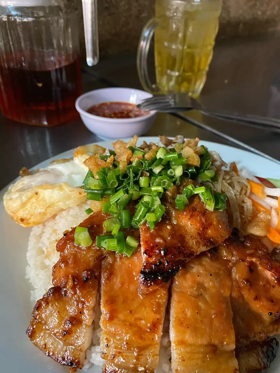 Hình ảnh Cơm Sườn ốp La