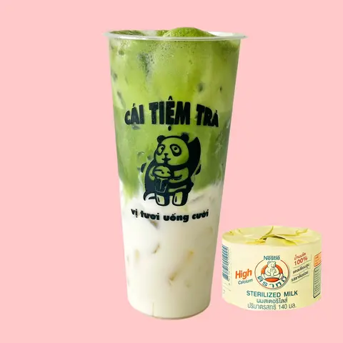 Hình ảnh Matcha Sữa Gấu Uji Nhật - L