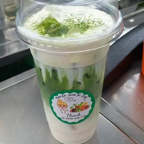 Hình ảnh Matcha Latte kem muối