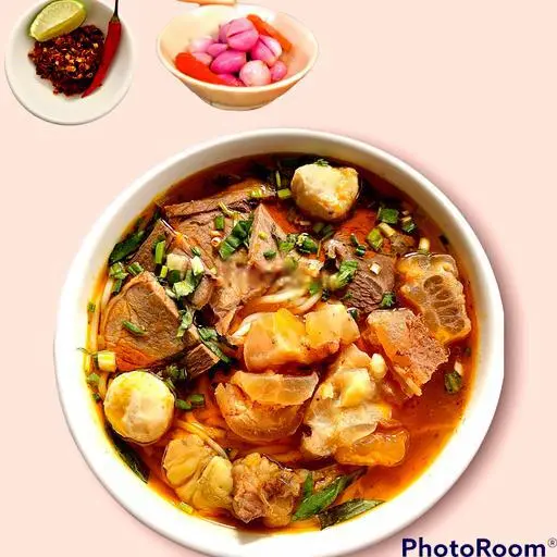 Hình ảnh Bún bò chả nạm gân