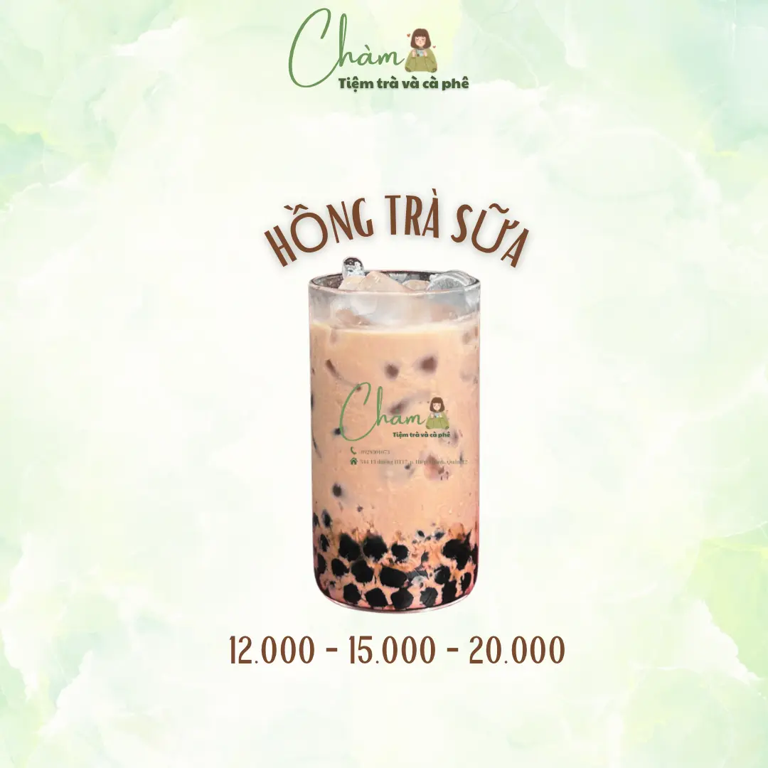 Hình ảnh Hồng trà sữa 