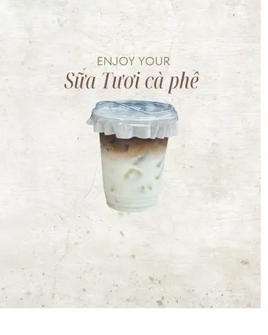 Hình ảnh Cà phê sữa tươi 