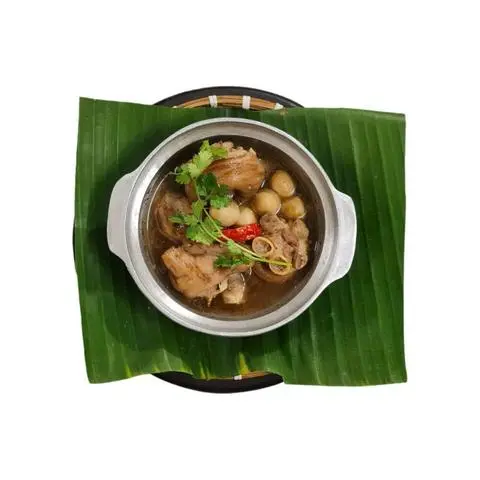 Hình ảnh Cơm Dựng Chân Giò Kho Trứng Cút 