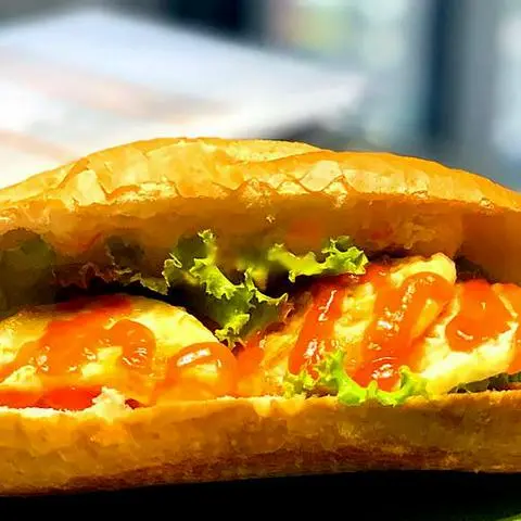 Hình ảnh Bánh mì 2 trứng
