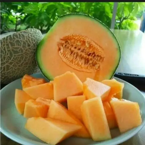 Hình ảnh Dưa Lưới Gọt Sẵn 500gr