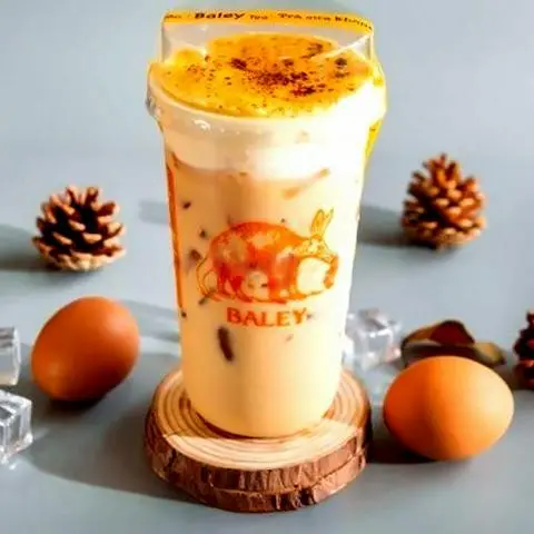 Hình ảnh Trà Oolong Sữa Kem Trứng Nướng